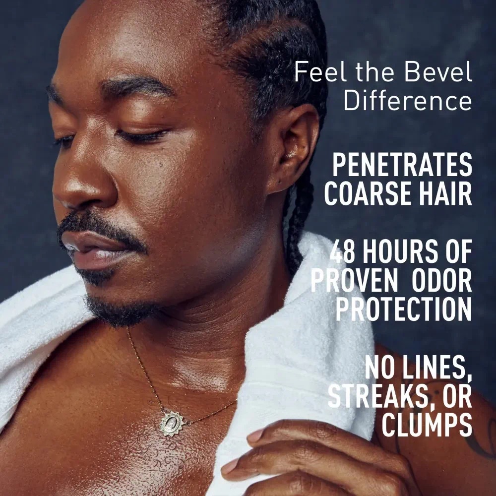 BEVEL Men's Aluminum-Free Deodorant, NEW - Picture 3 of 5